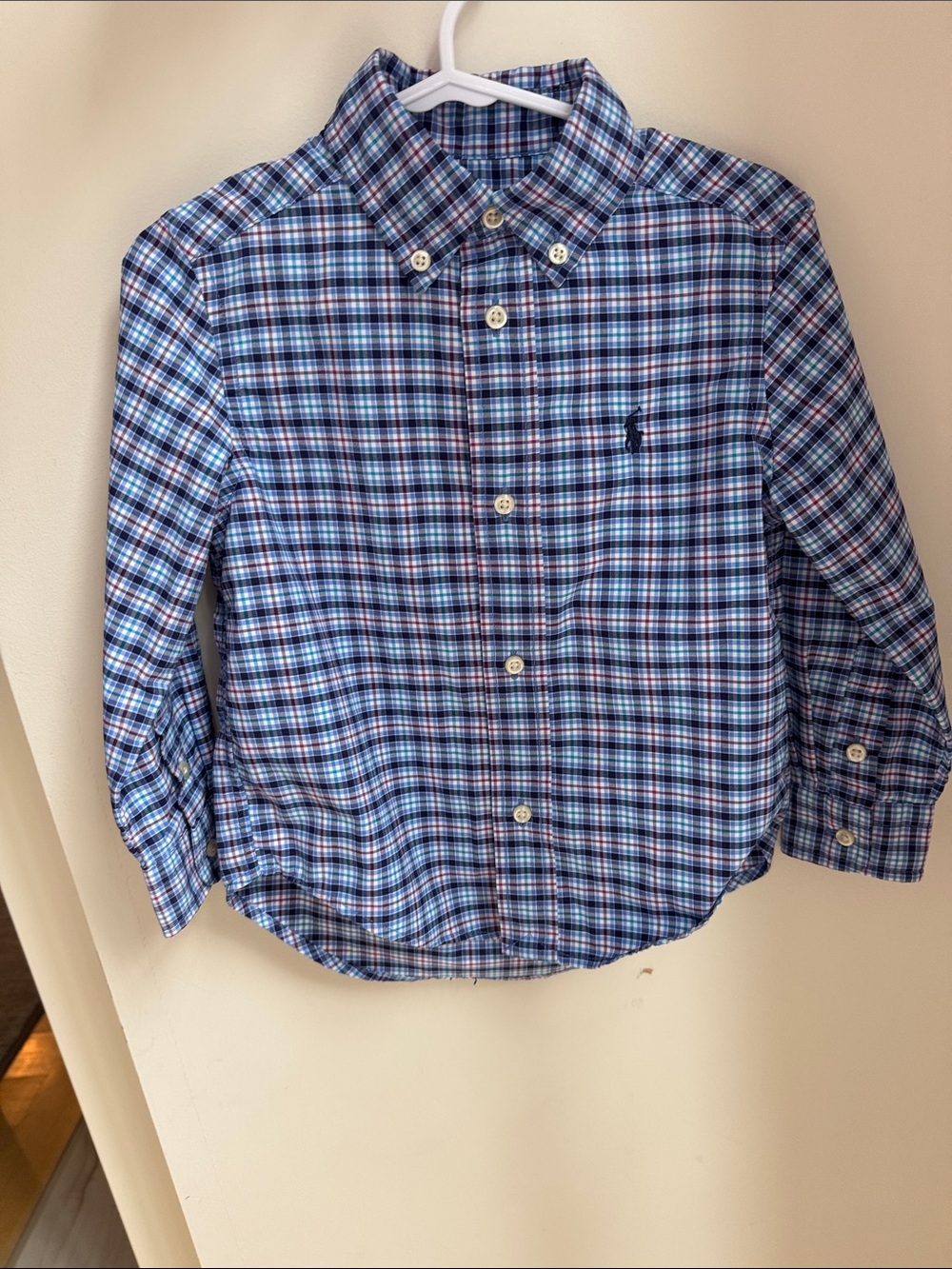 Ralph Lauren Boys Performance Button Down